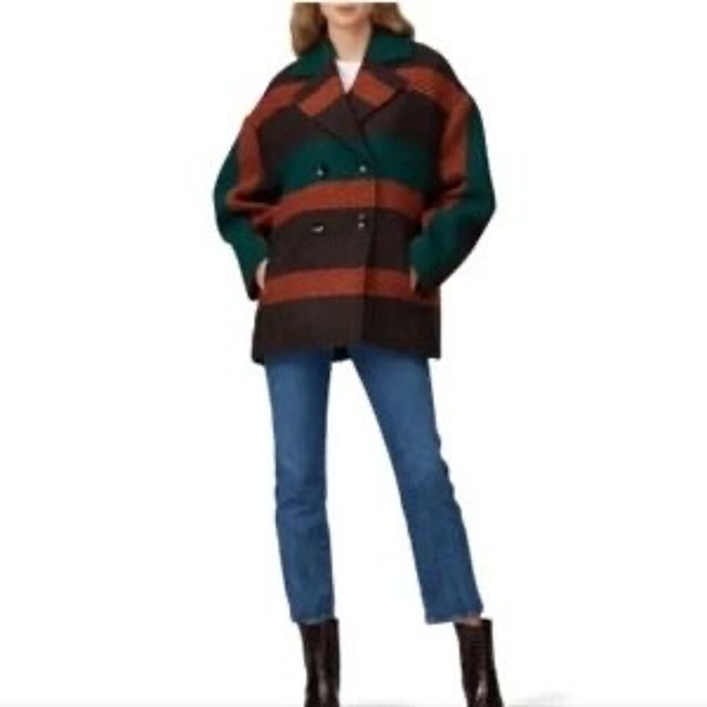 Ulla Johnson Woven Striped‎ Emery Jacket Size Medium - Picture 4 of 12